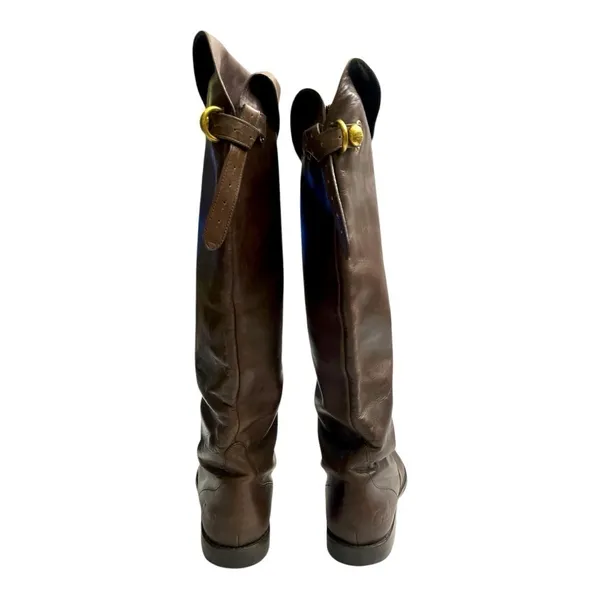 Coach Cheyenne Size 6 Chestnut
Leather Riding Boot - Image 5