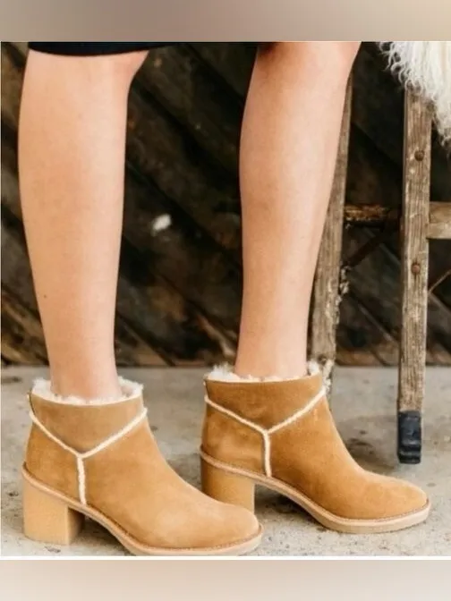 UGG KASEN CHESTNUT BOOTS WOMEN’S SIZE 10 - Image 2