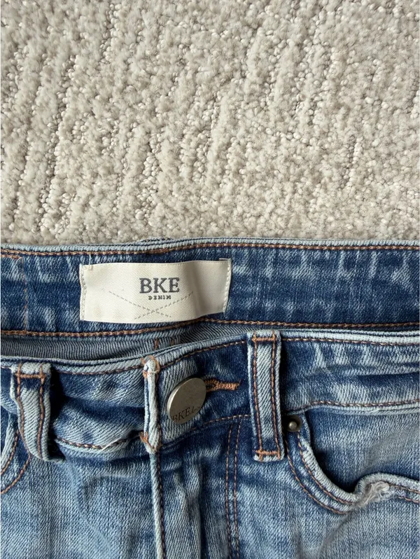 Jean shorts size 23 Blue - Image 2
