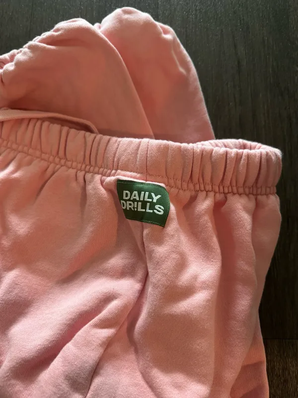 Daily Drills Sweatpants Dusty Rose - Image 3