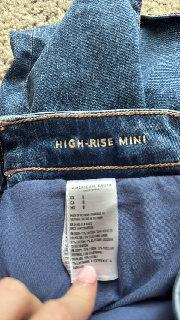 American Eagle jean skirt - Image 2