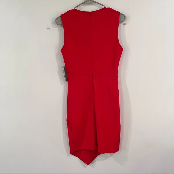 NWT Lulus Be Me Red Sleeveless Bodycon‎ Dress LARGE - Image 6