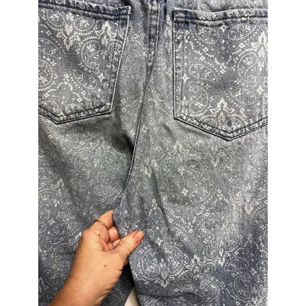 Simple Society High‎ Rise Patterned Women Size 3 26 Juniors Crop Ankle - Image 6