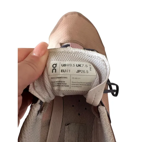 On Running Cloudnova Rosebrown orchid Women's sneakers‎ Size 9.5 - Image 8