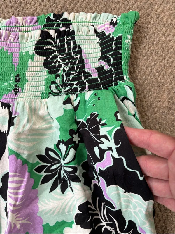 EUC Anthropologie Maeve Floral Wide Leg Pants Size - Image 7