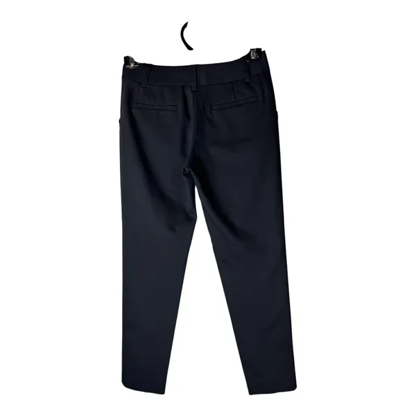 Alice + Olivia Pants Women 2 Black Cropped Stacey Slim Trousers‎ Preppy Career - Image 3