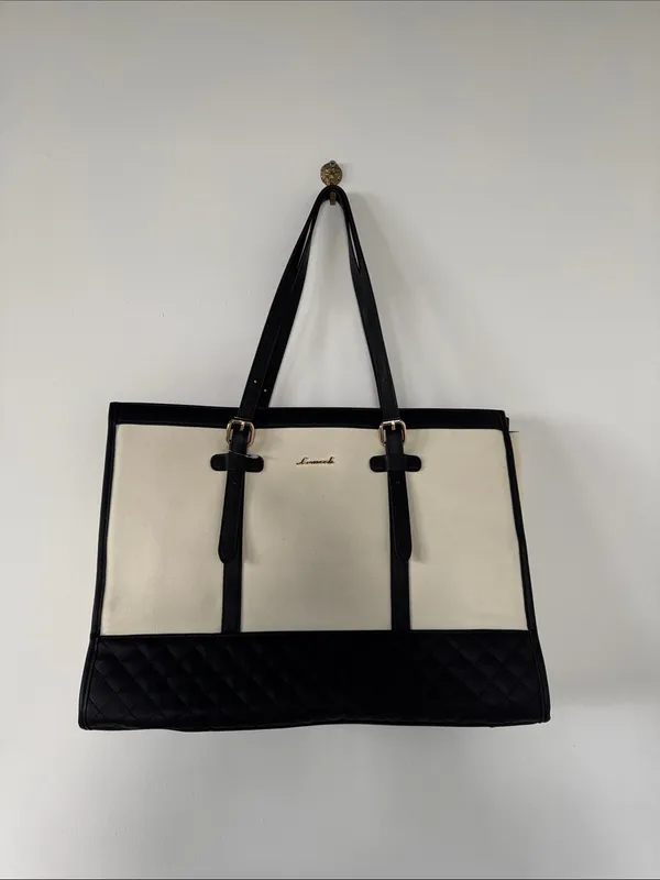Lovevook Canvas Laptop Tote Bag, 15.6" EUC - Image 2