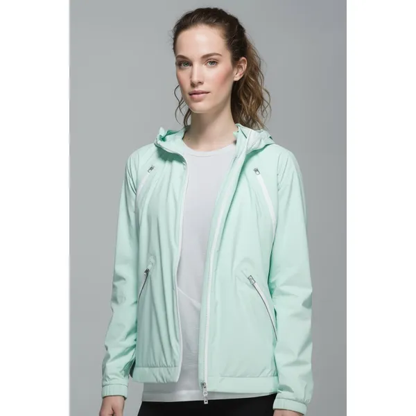 Lululemon Rise and Shine Jacket II Sea Mist‎ Water Resistant 10 - Image 5