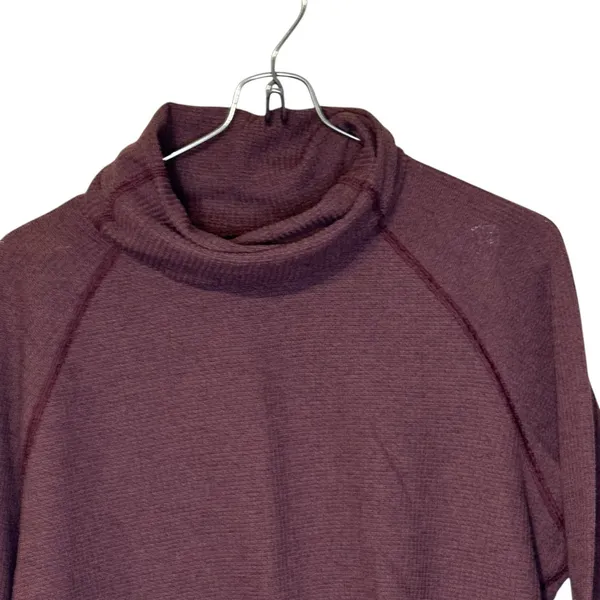 Kuhl Women's Top Long Sleeve Turtleneck Thermal Waffle Knit‎ Cozy Outdoor Medium - Image 2