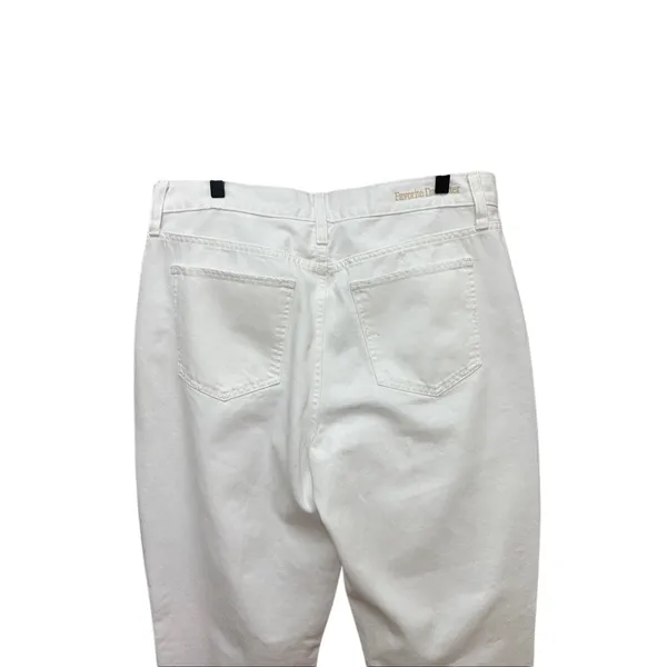 Favorite‎ Daughter The Tommy Mid Rise Boyfriend Jean Size 31 White Anthropologie - Image 14
