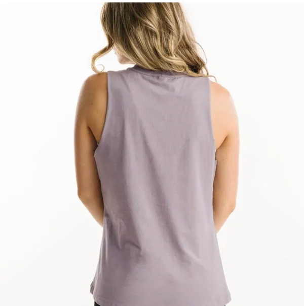 Zyia Lilac ZA Gym Tank Size M - Image 3