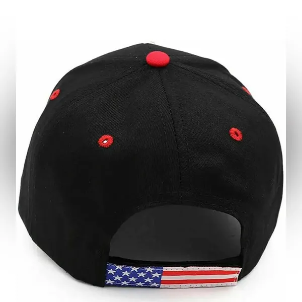 The Great New Donald Trump 2024 Hat Make America Great Again MAGA Flag Ball Cap Hat - Image 6