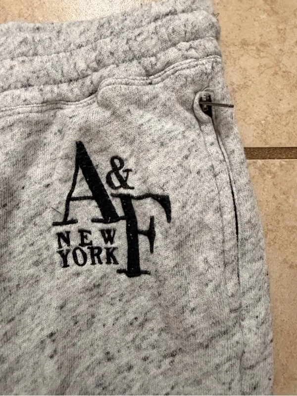 Gray Jogger Sweatpants - Image 2