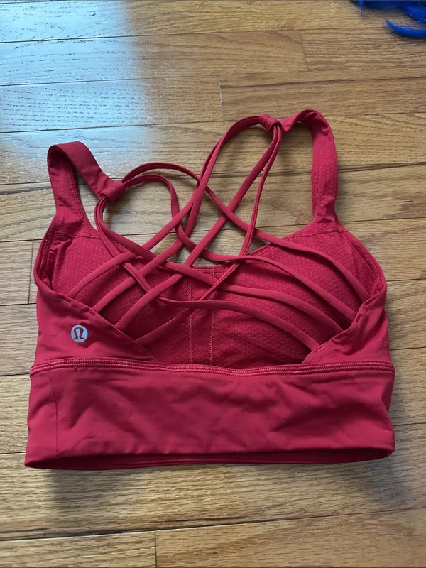 Red Lululemon Sports Bra - Image 2