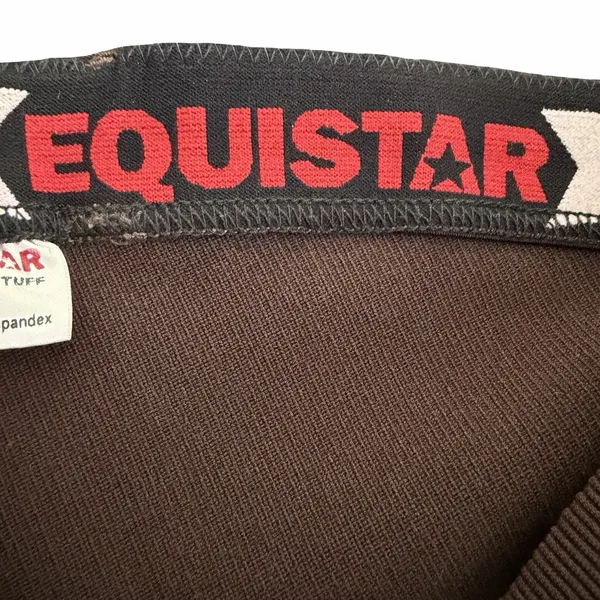 EquiStar Equi Tuff Womens 32 Brown Riding Breeches Knee Patch Equestrian - Image 7