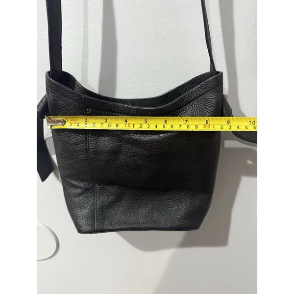 Lucky Brand Jeun Hobo Bag Black Knot‎ Adjustable Strap Crossbody W - Image 10