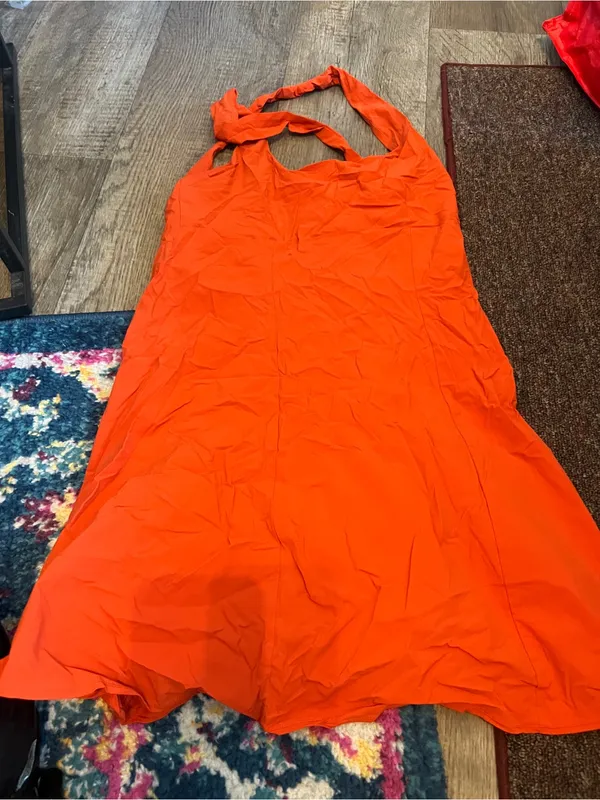 Outdoor voices orange active dress - Image 3