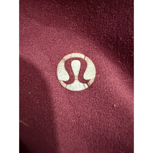 Lululemon Align‎ High Rise Crop Leggings Burgundy Athletic Workout Pants Women S - Image 3