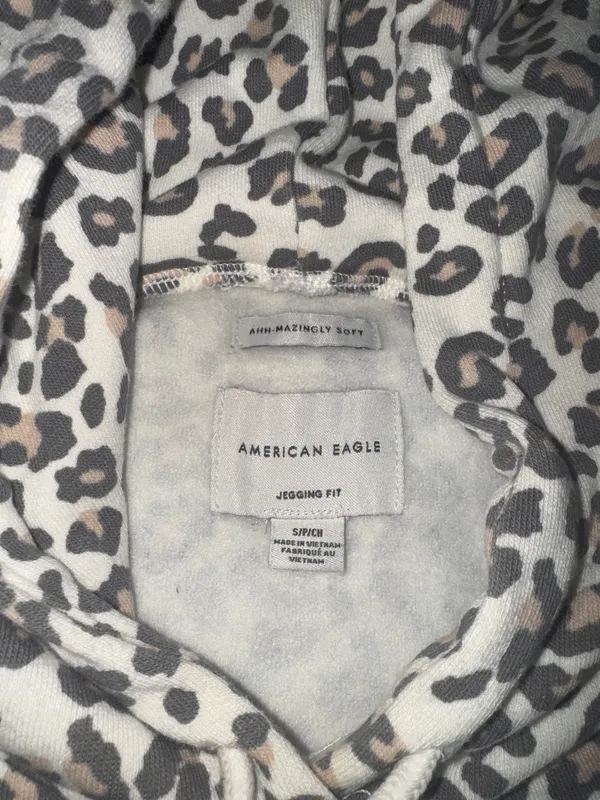 American Eagle Cheetah Sweatshirt - Image 2