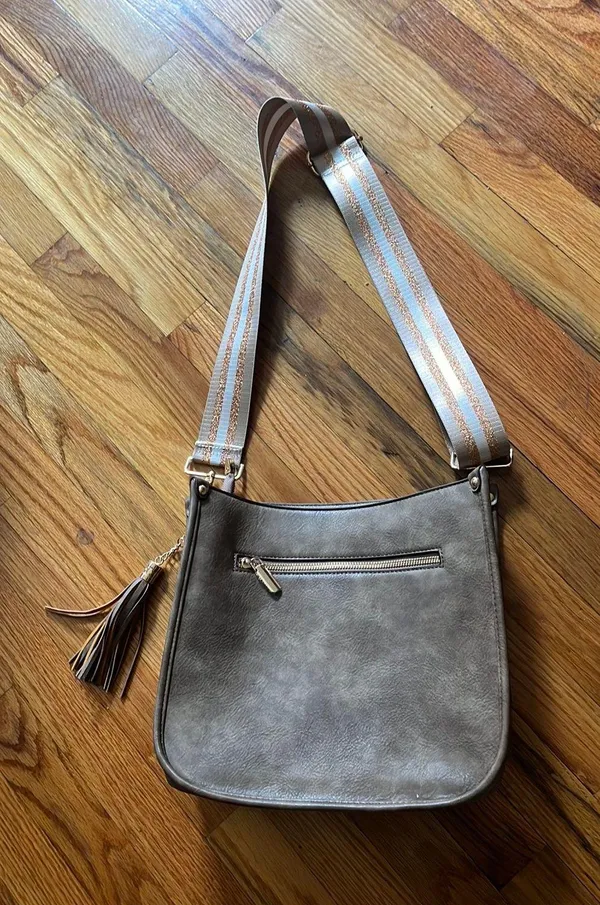 Crossbody Purse Tan Size none - Image 2
