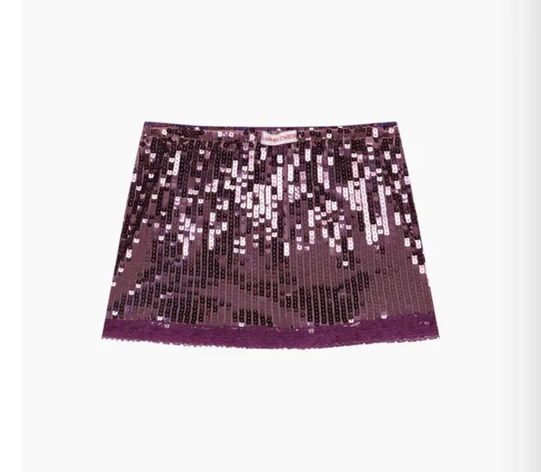 Hand Over Gero Miniskirt Purple - Image 2