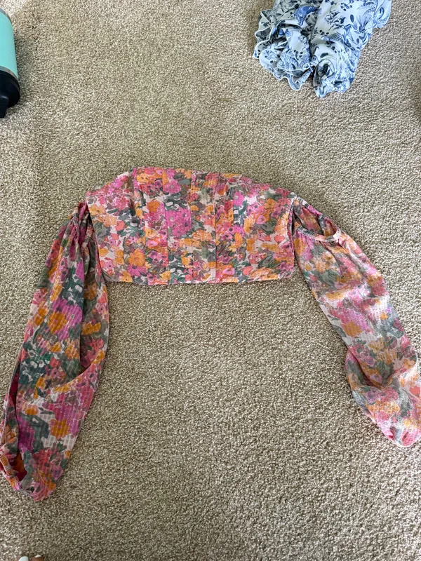 Wild Fable Floral Corset Top - Image 3