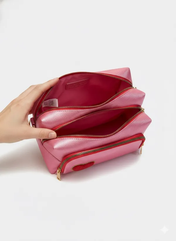 Makeup bag Pink - Image 2