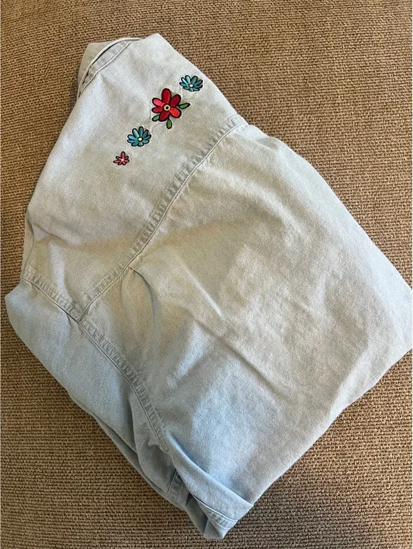 Vintage Disney Store Denim Embroidered Shirt - Image 8