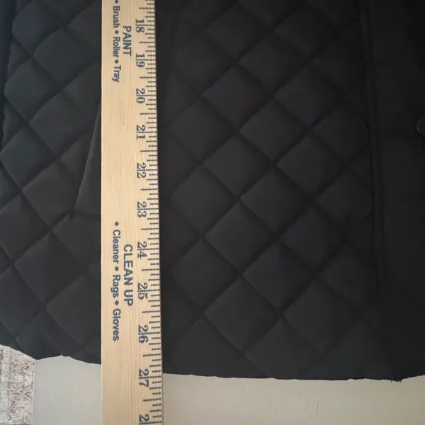 Cavalini Original Womens Black Quilted Vest Soft Sherpa Lining 3X Cottage Cabin - Image 4