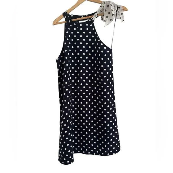 ZARA Halted polka dot Dress EUC - Image 2