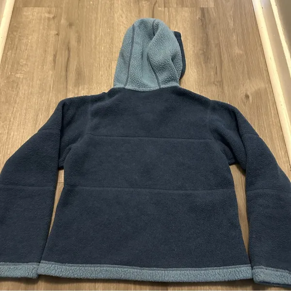 Patagonia Synchilla Full Zip Fleece Sherpa Vintage 90s Hoodie Jacket Made In USA - Image 2