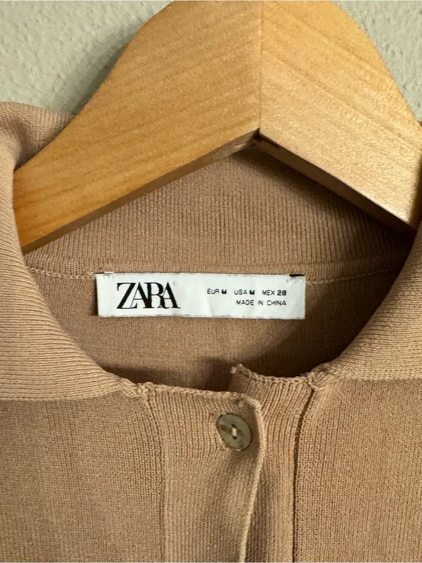 ZARA Sleeveless Button-Front Maxi Dress‎ - Image 2