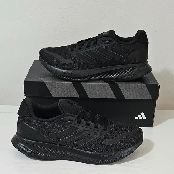 Adidas Runfalcon 5 W Running Shoes / Core Black / Women's Size 8 - IE8828 - Image 7