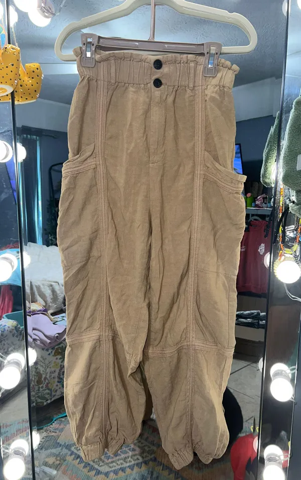 Urban Outfitters Linen Joggers - Image 3