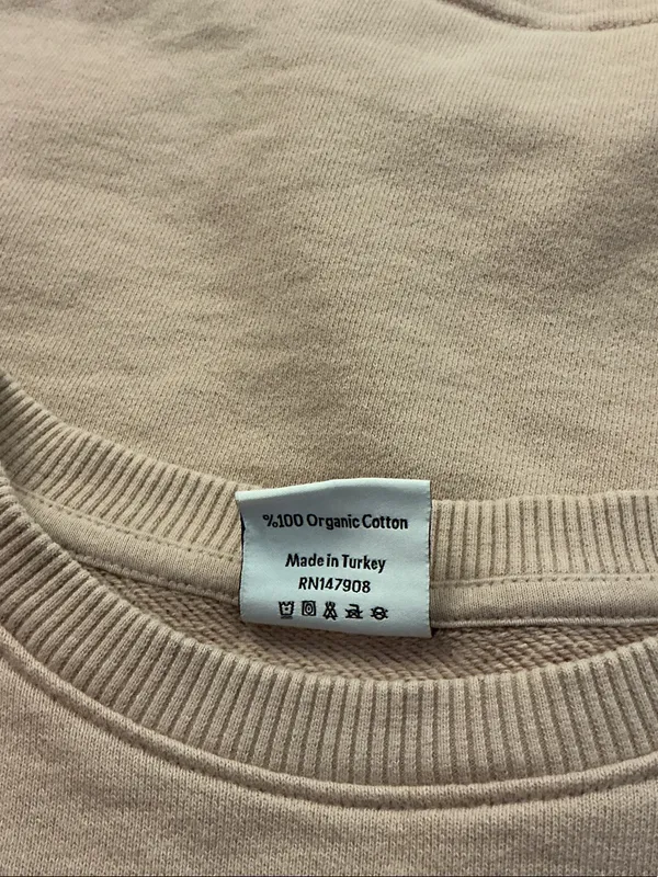 Outdoor Voices Cropped Crewneck Sweatshirt Size Small - Image 4