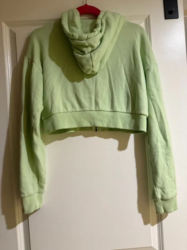KatieJ NYC Green Mint Zip Up Hoodie - Image 2