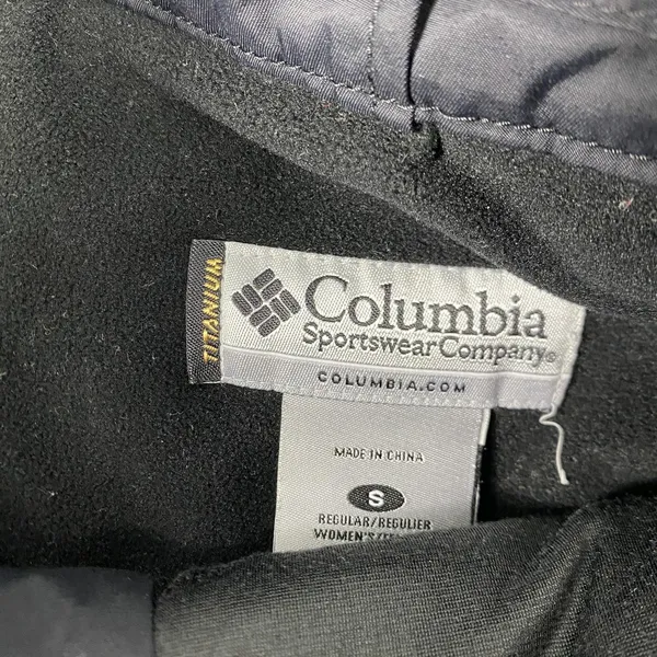 Vintage‎ Columbia Titanium Snow Pants Womens Small Black Insulated Ski Lined - Image 8