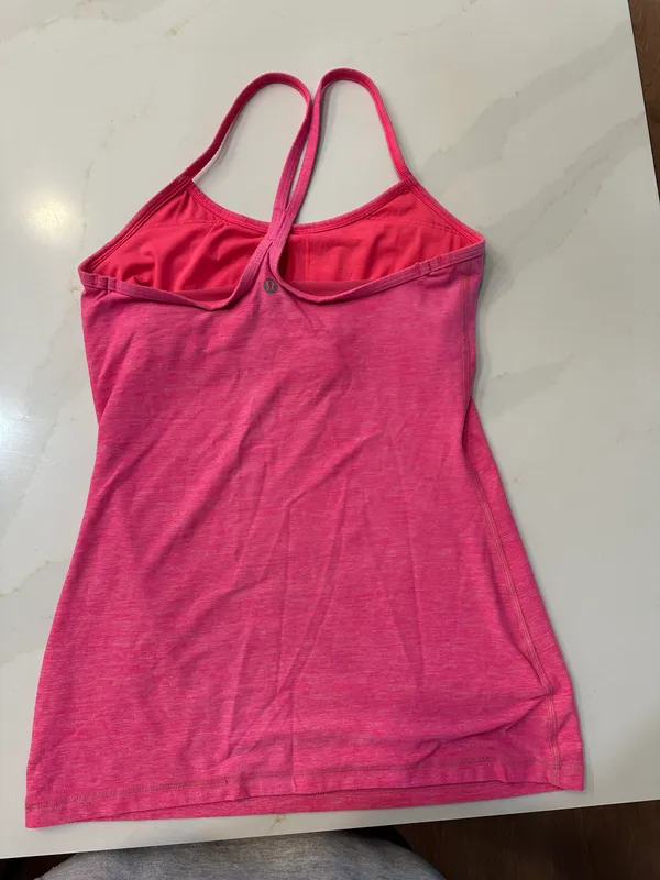 Power Y Tank Pink - Image 2