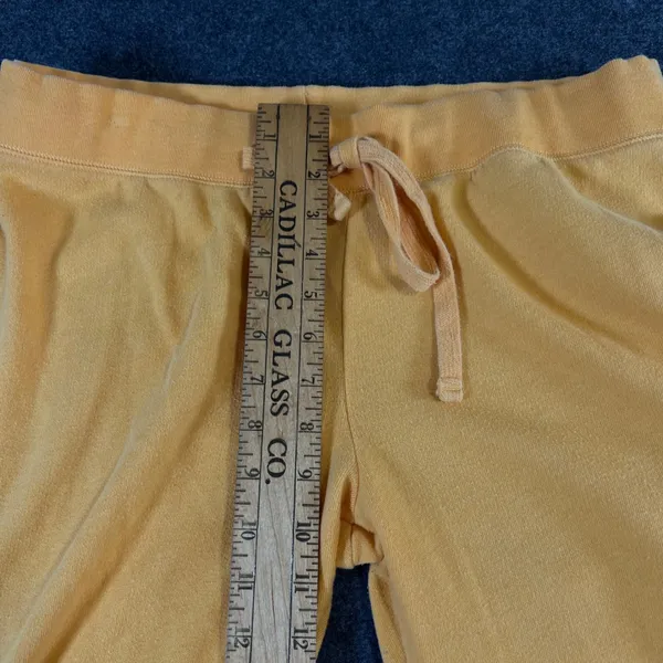 Victorias Secret PINK Sweatpants Orange Yellow Graphic Joggers Large Y2K Style‎ - Image 6