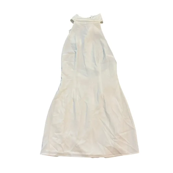 MORE TO COME Natalia Mini Dress in White, Size XS - Image 3