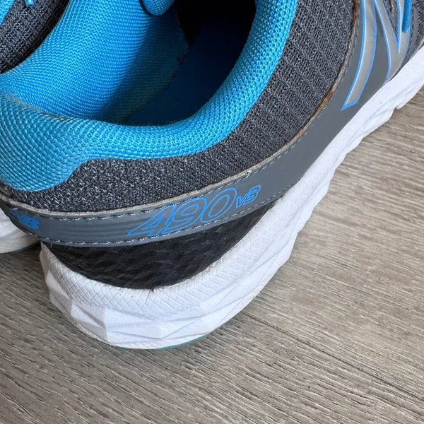 New Balance 490v3 Speedride Womens Running Shoes Grey Blue W490LN3 Size 7 - Image 6