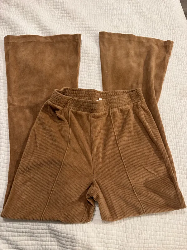 Aerie ripped flare pants  - Image 2