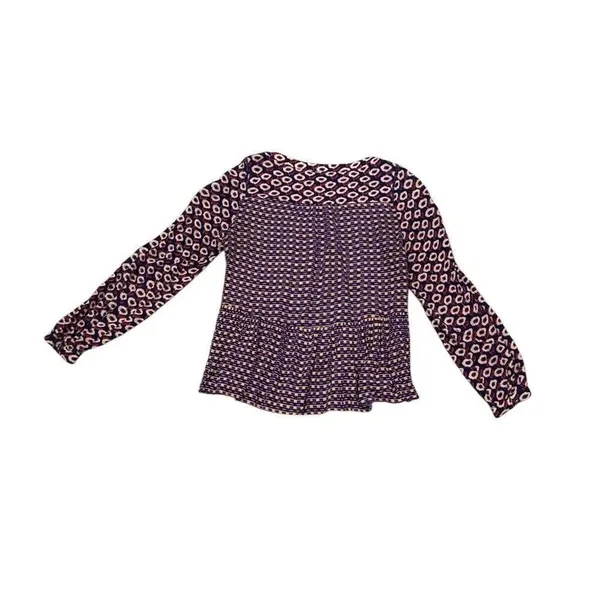 Maeve By Anthropologie Cheyenne Peplum Blouse, Size small - Image 5