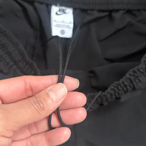 Nike Women's Athletic Black Shorts XL Nylon 4” - Image 4