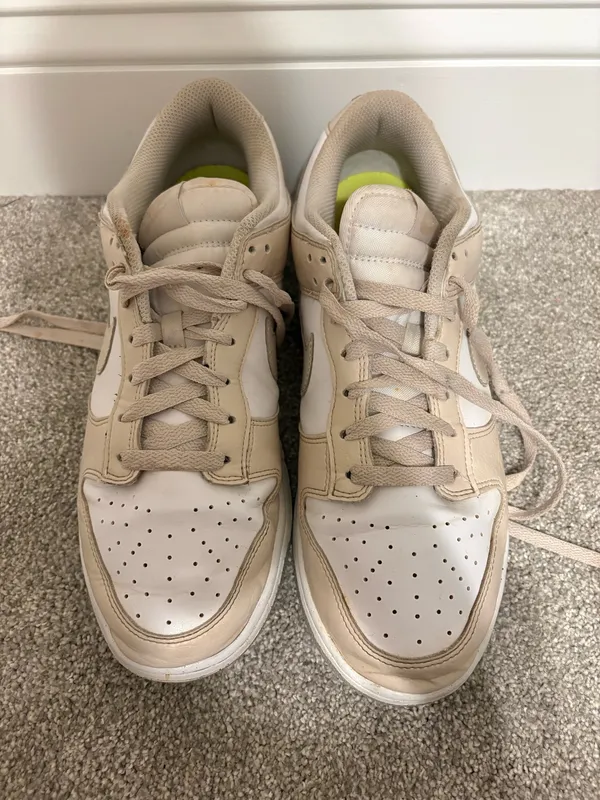 Beige Nike Dunks  - Image 4