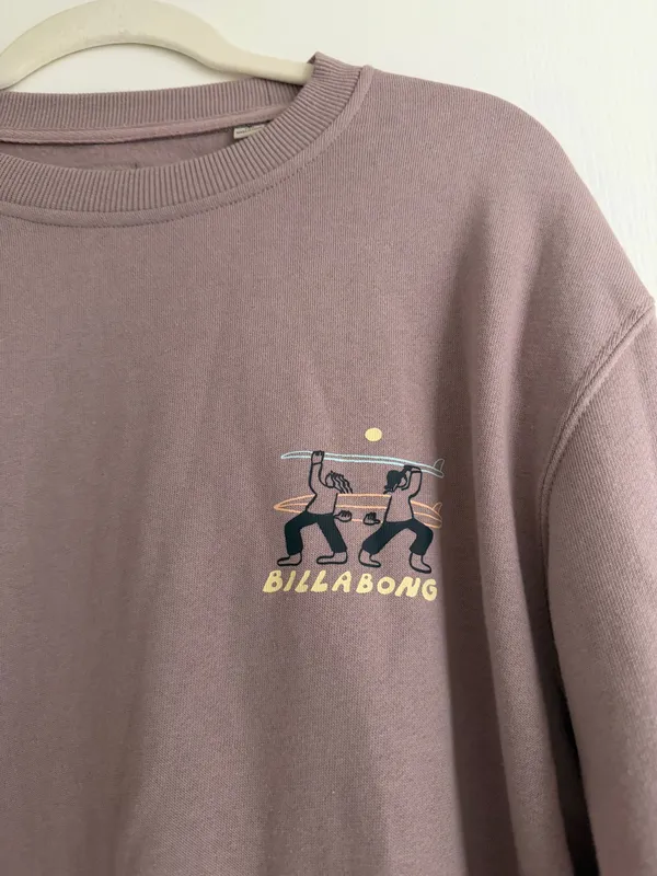 billabong purple sweatshirt  - Image 3