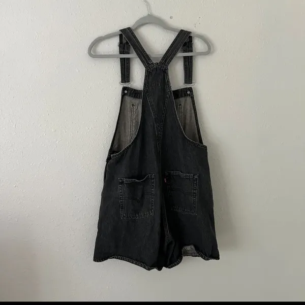 Levi’s X Free People Vintage Black Overalls / Shortalls - Image 10