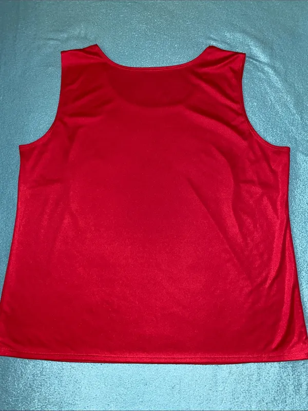 ALFRED DUNNER 2 pc button up 3/4 sleeve semi sheer, matching tank top size 16 - Image 8