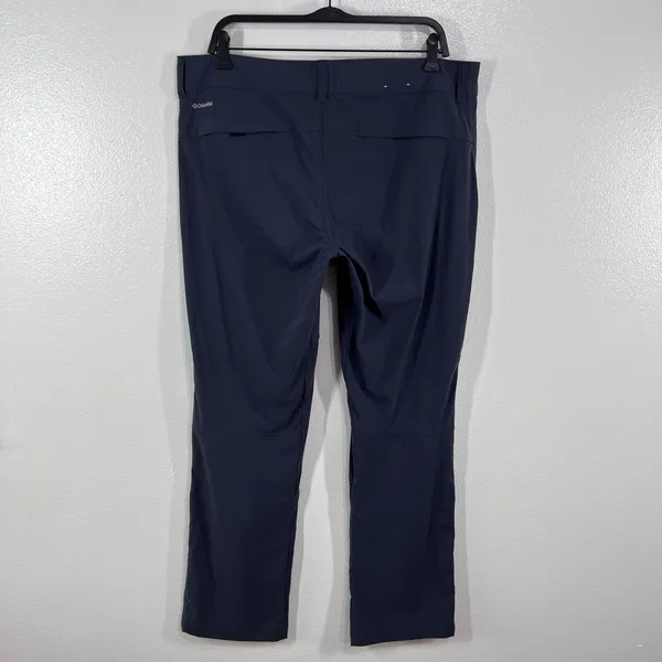 Columbia Women's 16 Regular Navy Blue Omni-Shield‎ Hiking Pants Outdoor Trail - Image 4