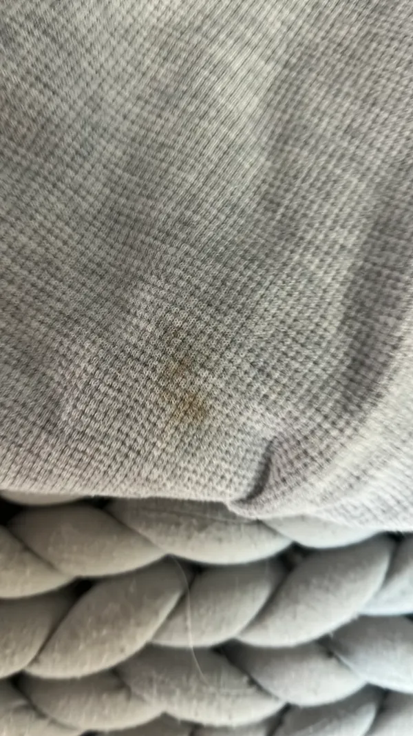 Brandy Melville Light Grey Anastasia Waffle Knit Sweatpants - Image 5